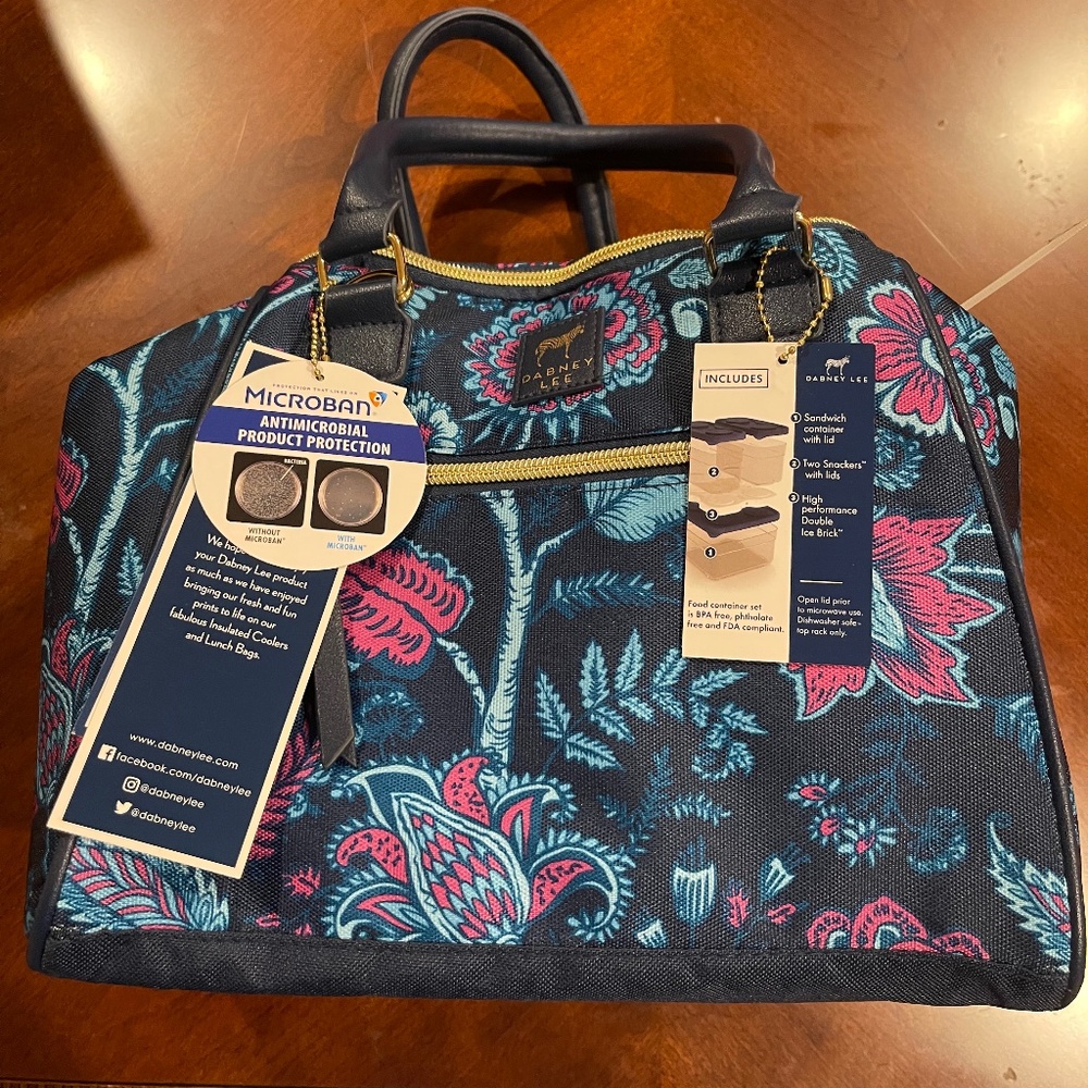 Dabney Lee, insulated lunch tote bag,